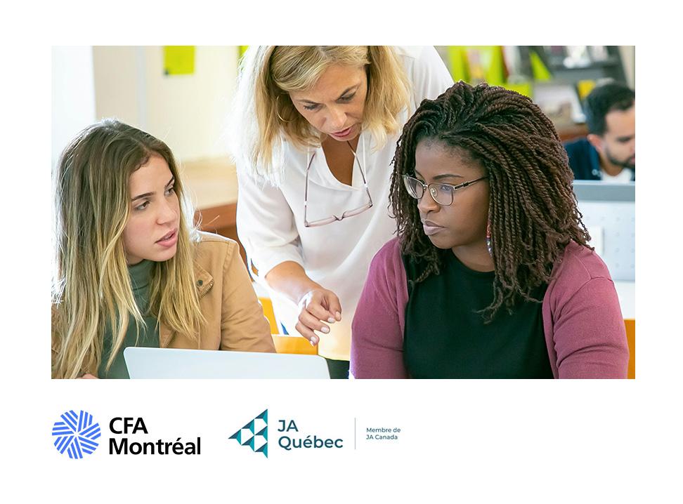 CFA MONTRÉAL and JA QUÉBEC: joining forces to promote youth financial education